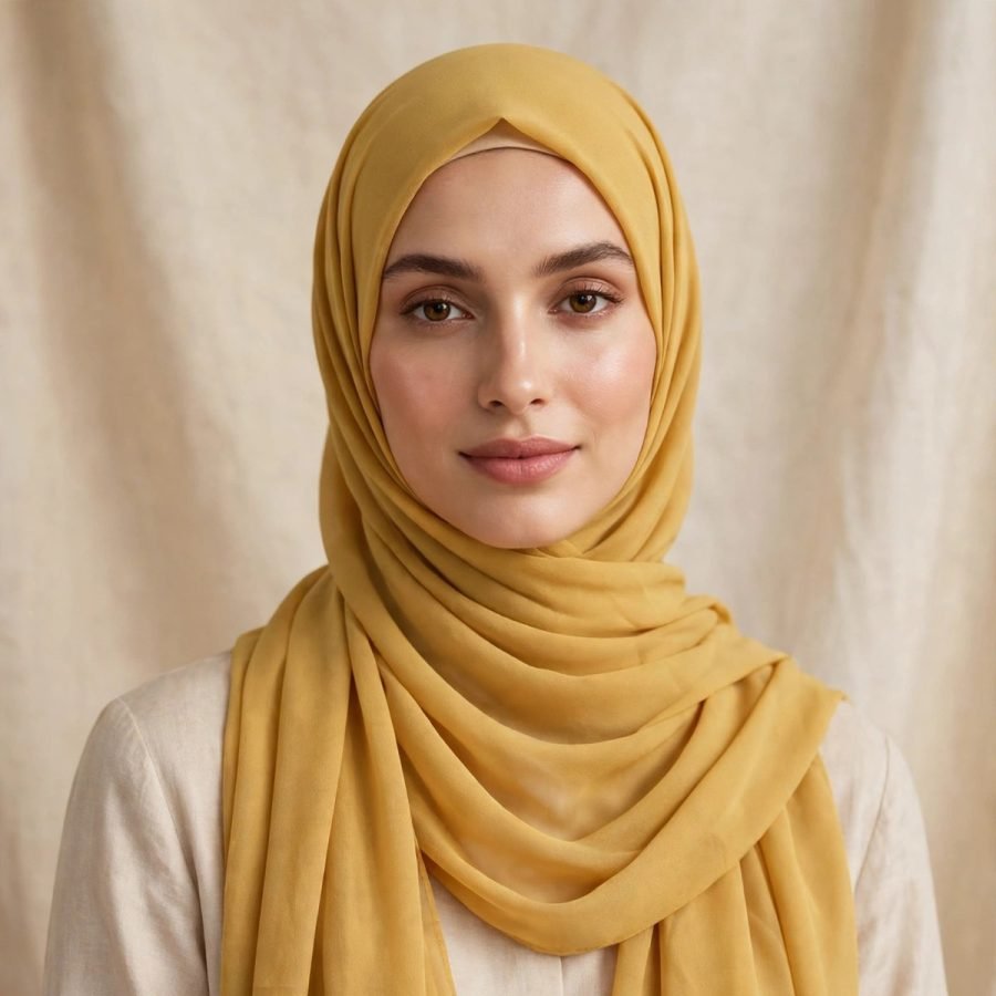 Modest hijab styling for an office and college capsule wardrobe
